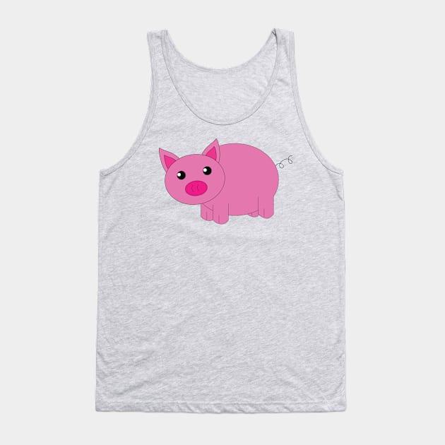 Pig : I can't move my neck Tank Top by FamiLane